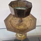 Plat de service en bronze ancien Bronze and brass Antiquity Early 20th century - photo 5