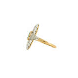Emerald-Diamond-Ring in Art Deco Style - photo 2