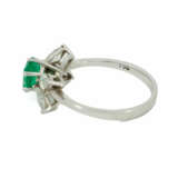 Smaragd-Diamant-Ring - Foto 5