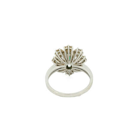 Smaragd-Diamant-Ring - Foto 3