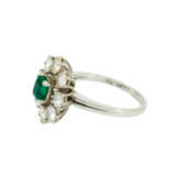 Smaragd-Diamant-Ring - Foto 4