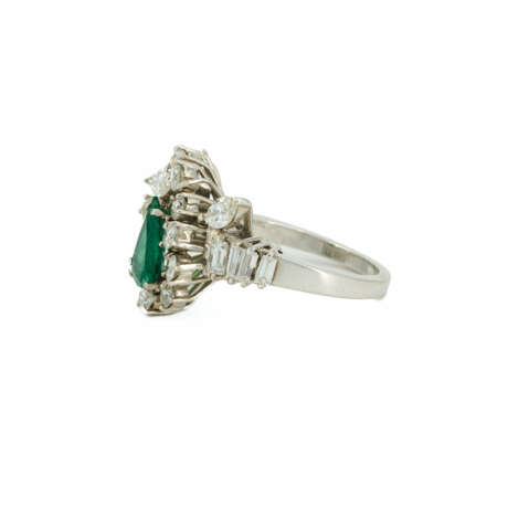Smaragd-Diamant-Ring - Foto 2