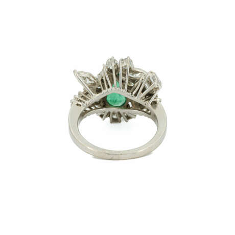 Smaragd-Diamant-Ring - Foto 3