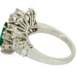 Smaragd-Diamant-Ring - Foto 4