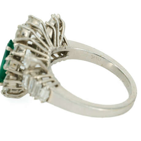 Smaragd-Diamant-Ring - Foto 4