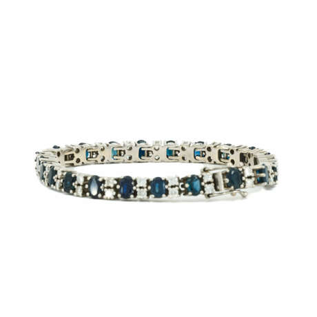 Sapphire-Diamond-Bracelet - photo 3