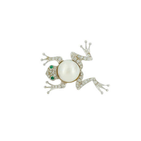 Mabépearl-Diamond-Brooch - photo 1