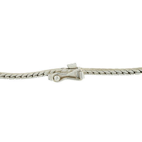Perl-Farbstein-Diamant-Collier - Foto 3
