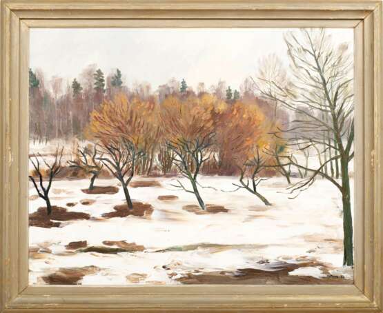 Winter landscape Mid-20th century - photo 1