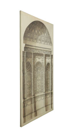 A LARGE CANVAS DEPICTING DESIGN FOR A PORTICO BY PIRANESI - photo 2 A LARGE CANVAS DEPICTING DESIGN FOR A PORTICO BY PIRANESI - photo 2