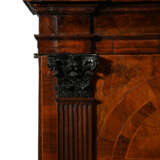 A NORTH EUROPEAN WALNUT AND MARQUETRY-INLAID CABINET-ON-CHEST - фото 11