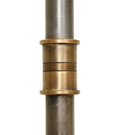 A PAIR OF STEEL TABLE LAMPS - фото 3