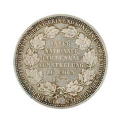 Brandenburg/Preussen - Silbermedaille 1875,