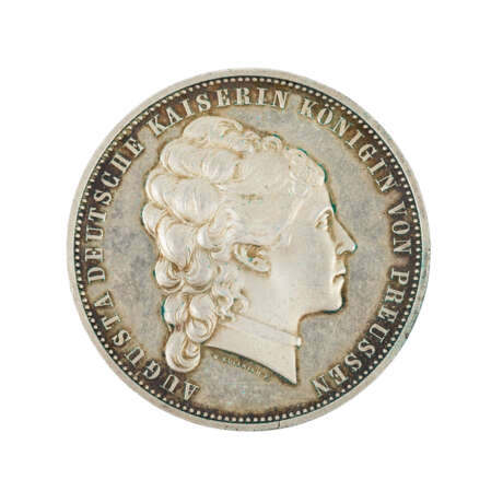 Brandenburg/Preussen - Silbermedaille 1875, - фото 2