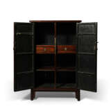 A CHINESE TIELMU ROUND-CORNER CABINET - photo 4