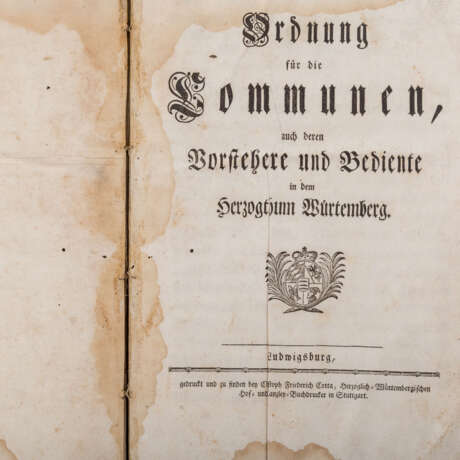 Hochinteresante Schriftensammlung der Thematik Württemberg - - photo 3