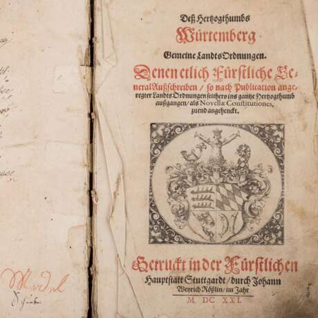 Hochinteresante Schriftensammlung der Thematik Württemberg - - photo 6