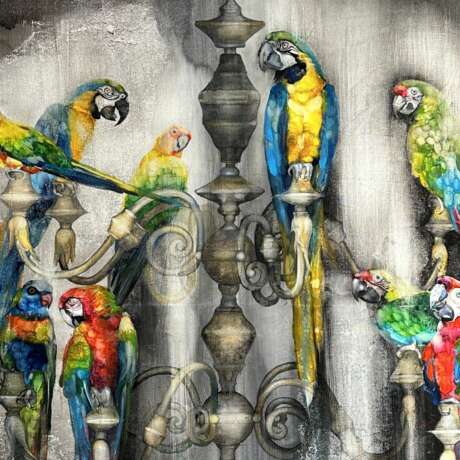 A different light Canvas oil 21th century - photo 3