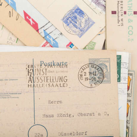 Ca. 100 Briefe und Karten, ab Hochinflation 1923 - фото 2