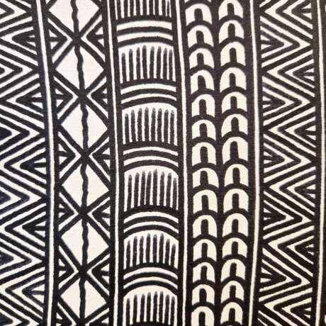 Fishes John KAUAGE Acrylic on canvas Papua New Guinea 2013 21th century - photo 11
