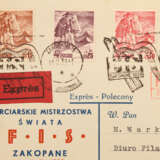 Polen - Brieflot 1933/39, 19 Belege, - Foto 2
