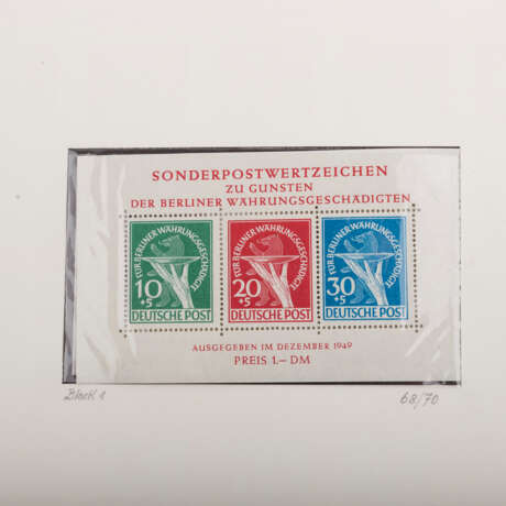 Berlin - Sammlung ab 1949 bis 1980, anfangs nicht vollständig, - фото 2