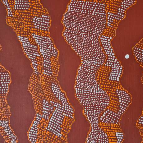 Julie Nangala Robertson Ngapa Jukurrpa Acrylic on canvas 2015 21th century - photo 2