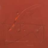 "Moderne Darstellung", Pastell, unsign., 30x27 cm, im Passepartout hinter Glas und Rahmen - фото 1