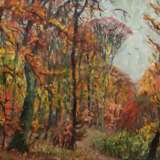 Hager, Marie (1872 Penzlin-1947 Burg Stargard) "Herbst", Öl/ Lw., sign. u.l., 65x76 cm, Rahmen (Schülerin von Eugen Bracht, Mitglied d. Allgemeinen Deutschen (Künstlergenossenschaft und d. Vereins Berliner Küns… - Foto 1