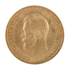 Russland/GOLD - 10 Rubel 1899/r,