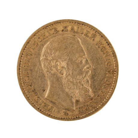 Preussen/GOLD - 20 Mark 1888 A, - фото 1