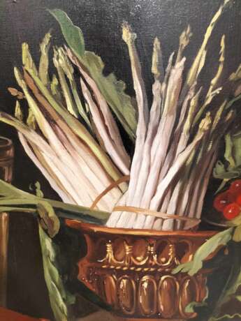 Large Still Life with Fish Oil-on-Canvas in Gilded Frame 152cm x 112cm Other style 19th century г. - фото 8