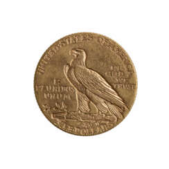 USA/GOLD - 5 Dollars 1910 Indian Head,
