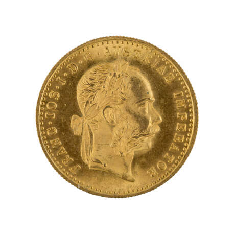 Österreich/GOLD - 8 x 1 Dukat 1915 NP, - Foto 2