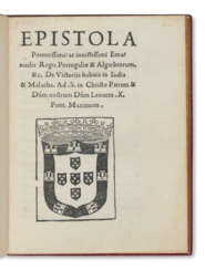 Epistola ... de Victoriis habitis in India, et Malacha