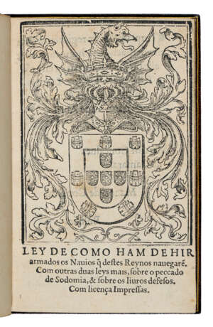 Ley de como ham de hir armados os Navios que destes Reynos navegaren - photo 1