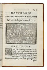 Historia da muy notavel perda do Galeam Grande S. Joam