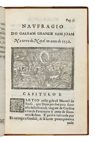 Historia da muy notavel perda do Galeam Grande S. Joam - Foto 1
