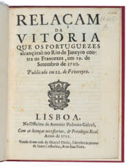 Six Portuguese pamphlets on Brazil