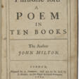 Paradise Lost - Now at the auction