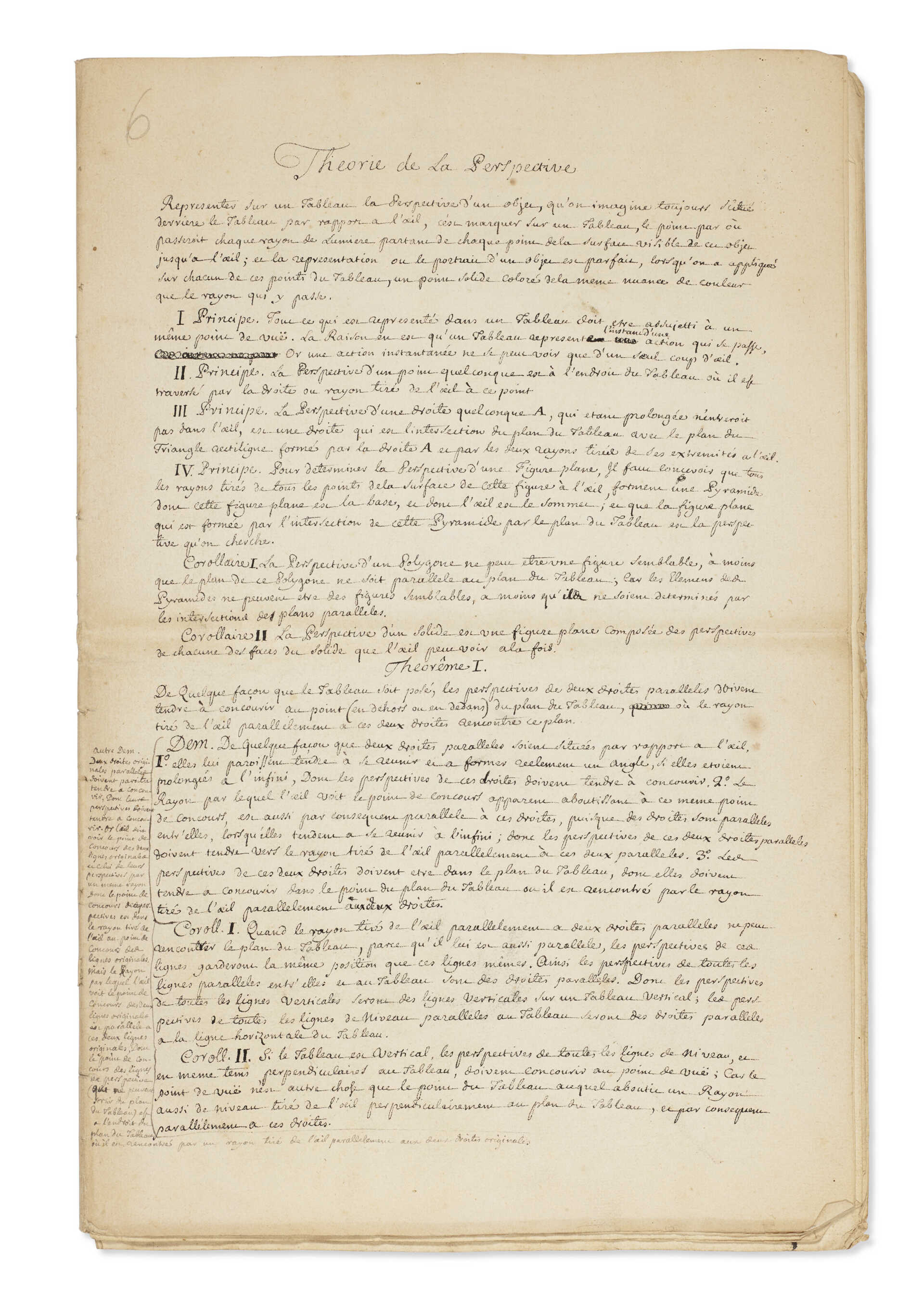 On perspective and Newton's color theory On perspective and Newton's color theory