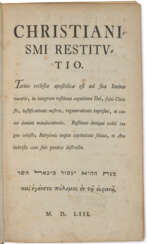Christianismi Restitutio