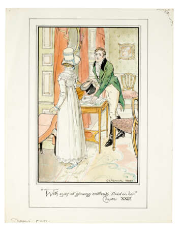Original illustrations for Jane Austen's Novels - фото 2
