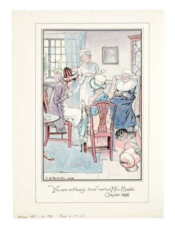 Original illustrations for Jane Austen's Novels - фото 4
