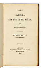 Lamia, Isabella, The Eve of St. Agnes, and Other Poems