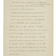 On recalling the Ship Brooklyn from relieving Fort Sumter and his resolve to protect the capital during Lincoln's inauguration. - Now at the auction