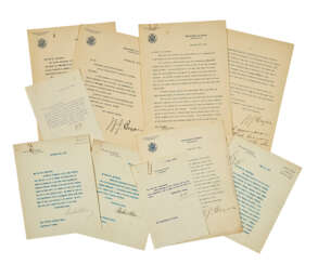 An archive of official correspondence as President and Secretary of State
