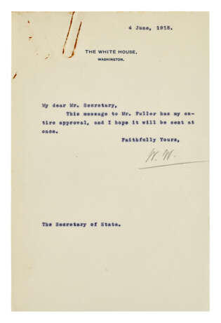 An archive of official correspondence as President and Secretary of State - фото 6