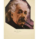 A signed portrait, depicting his pipe - Foto 1