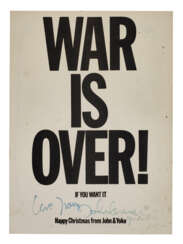 WAR IS OVER! (IF YOU WANT IT)